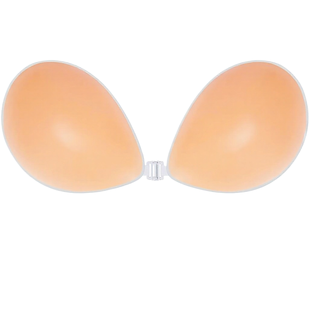 Strapless Bra Adhesive - Бюстгальтер-пуш-ап без косточек из цельного силикона,
