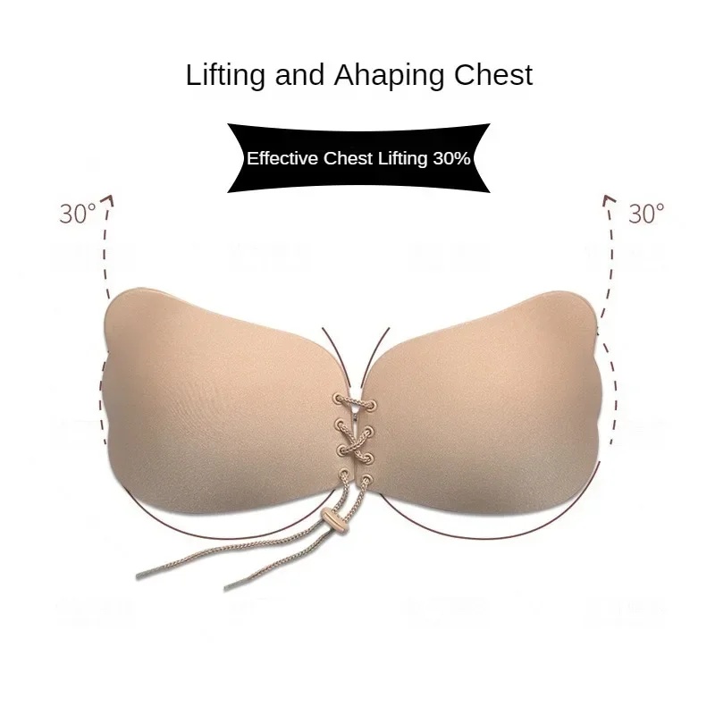 Невидимый самоклеящийся бюстга – обзор и цена Strapless Bra Adhesive