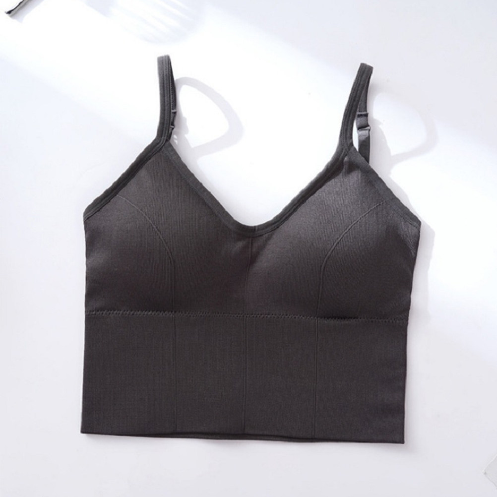 Беспроводной бесшовный бюстгал – обзор и цена Sports Bra Racerback