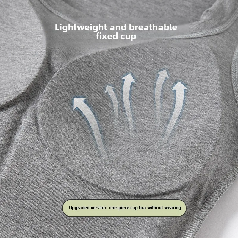 Женский дышащий жилет для трен – обзор и цена T Shirt Bra Seamless